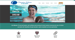 Desktop Screenshot of championathletes.org